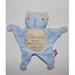 Doudou ours petits mots doux pour l'an 2000 SUCRE D'ORGE