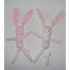 Doudou lapin rose bB CENTRAL VET