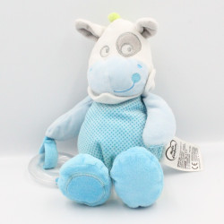 Doudou cheval bleu vert...