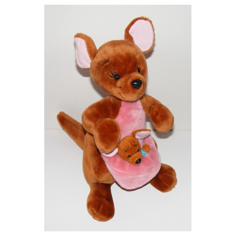 Peluche Kangourou Maman Gourou et Petit Gourou DISNEY 