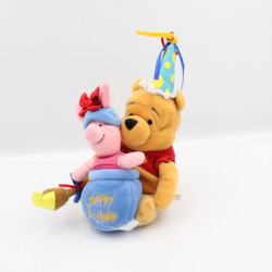 Peluche Winnie et Porcinet Happy Birthday DISNEY STORE
