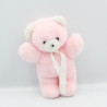 Peluche ours rose NOUNOURS