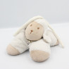 Doudou musical mouton blanc beige foulard pois NATTOU