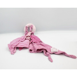 Doudou et compagnie l'ange poignée rose lange