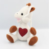 Doudou sophie la girafe coeur rouge VULLI