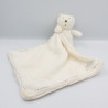 Doudou ours blanc mouchoir TARTINE ET CHOCOLAT
