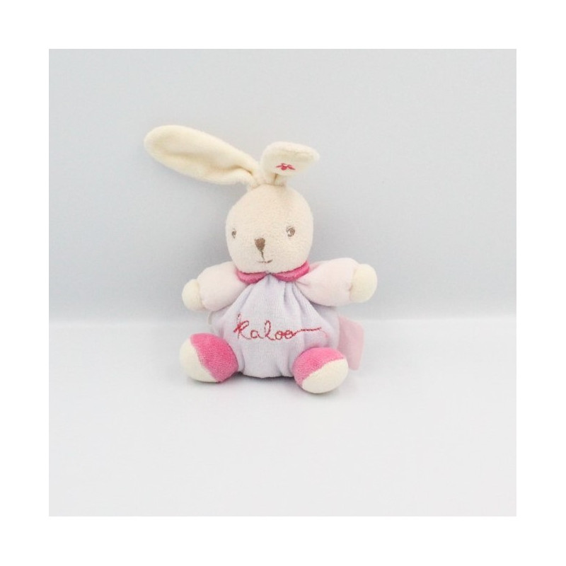 Mini Doudou lapin mauve rose lilirose KALOO
