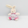 Mini Doudou lapin mauve rose lilirose KALOO