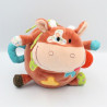 Doudou eveil livre vache Vicky LILLIPUTIENS