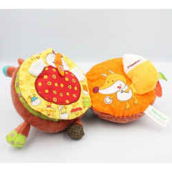 Doudou eveil livre vache Vicky LILLIPUTIENS