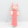 Doudou baton chouette rose Mademoiselle et Ribambelle MOULIN ROTY