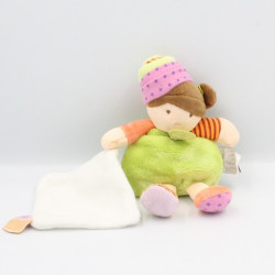 Doudou et compagnie poupée verte LES DEMOISELLES CUPCAKES