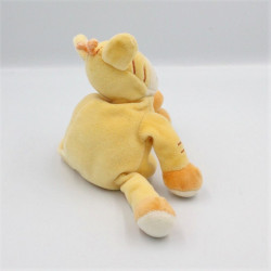 Doudou girafe zébre jaune orange oiseau AMTOYS