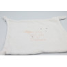 Doudou plat carré blanc rose étoiles nuages Everyday CARREFOUR