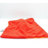 Doudou plat girafe vache orange rouge CP INTERNATIONAL