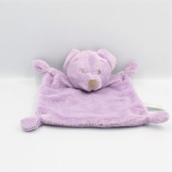 Doudou plat ours mauve KIABI SIMBA TOYS