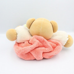 Doudou ours plume beige blanc bleu vert orange jaune KALOO