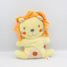 Doudou lion jaune orange NICOTOY
