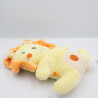 Doudou lion jaune orange NICOTOY