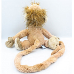 Peluche singe marron beige NOUNOURS