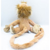 Peluche singe marron beige NOUNOURS