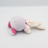 Mini Doudou lapin mauve rose lilirose KALOO