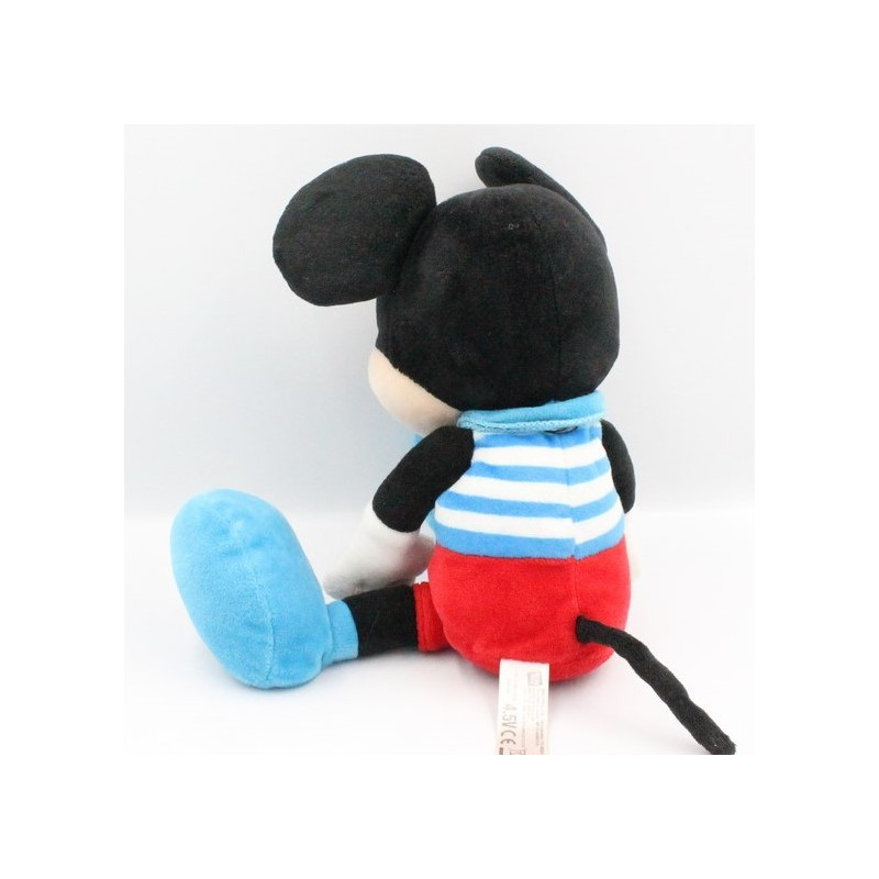 Doudou - Disney - Peluche Mickey Musicale Phosphorescente - 25cmx15cmx15cm  - Bébé - Bleu - Cdiscount Puériculture & Eveil bébé
