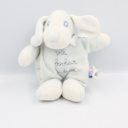 Doudou chien bleu vie bonheur tendresse SUCRE D'ORGE
