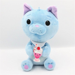 Peluche chat bleu Milk shake Les mondes de Ralph 2 Disney Store
