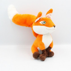 Doudou peluche renard orange Le petit prince