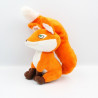 Doudou peluche renard orange Le petit prince