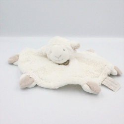 Doudou et compagnie plat mouton blanc gris