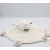 Doudou et compagnie plat mouton blanc gris