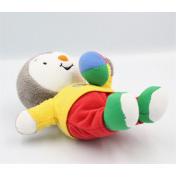 Doudou Tchoupi pull jaune pantalon rouge ballon JEMINI LOT DE 2