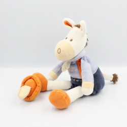 Doudou ane Justin avec tétine DOUDOU ET COMPAGNIE