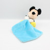 Doudou luminescent Mickey bleu avec mouchoir Brille dans la nuit DISNEY