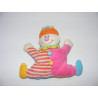 Doudou hochet Clown multicolores JOLLYBABY