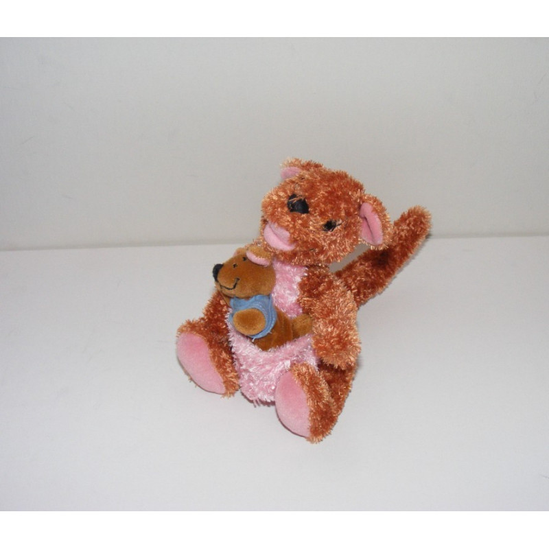 Peluche Kangourou Maman Gourou et Petit Gourou DISNEY 
