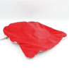 Doudou plat bonhomme de neige rouge blanc NICOTOY
