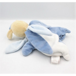 Doudou et compagnie marionnette collector poney ane cheval bleu blanc pétales