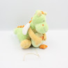 Doudou musical dragon vert jaune château NICOTOY