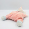 Doudou semi plat souris rose NATTOU