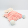 Doudou semi plat souris rose NATTOU