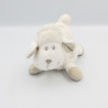 Doudou mouton blanc beige NICOTOY