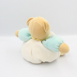 Doudou ours bleu rose vert ballons KALOO