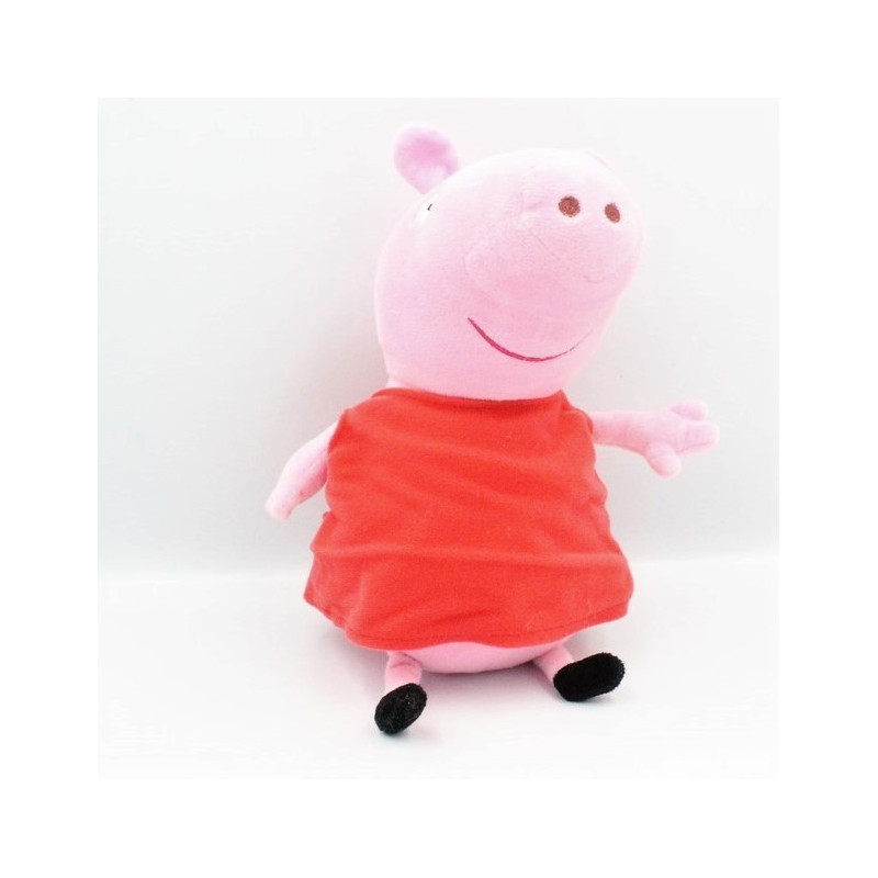 Doudou cochon rose rouge PEPPA PIG