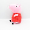 Doudou cochon rose rouge PEPPA PIG 28 cm