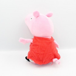 Doudou cochon rose rouge PEPPA PIG 28 cm