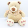 Grand Doudou ours beige pull beige BABY NAT