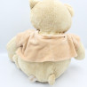 Grand Doudou ours beige pull beige BABY NAT 50 cm